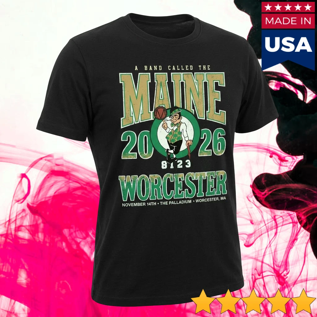 The Maine Worcester November 14th The Palladium MA Concert Shirt