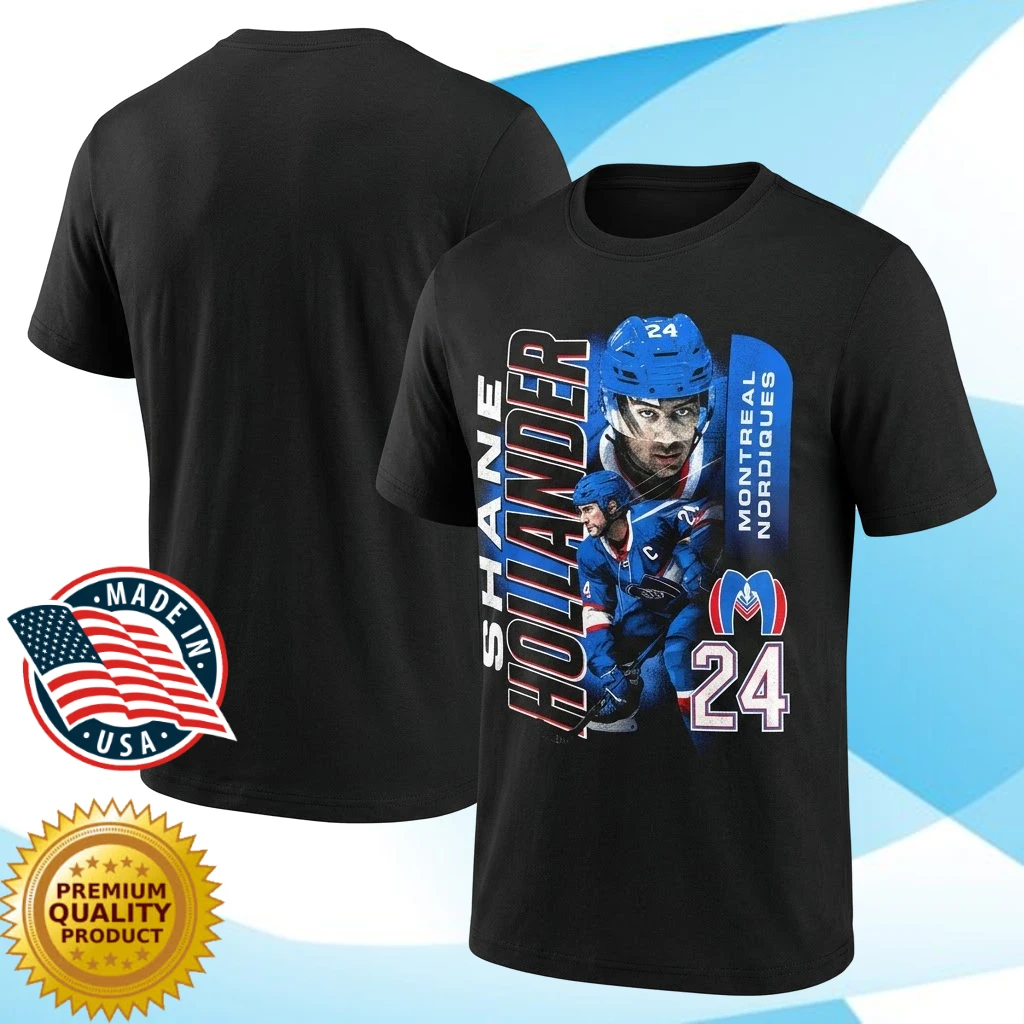 Shane Hollander Montreal Nordiques 24 Shirt